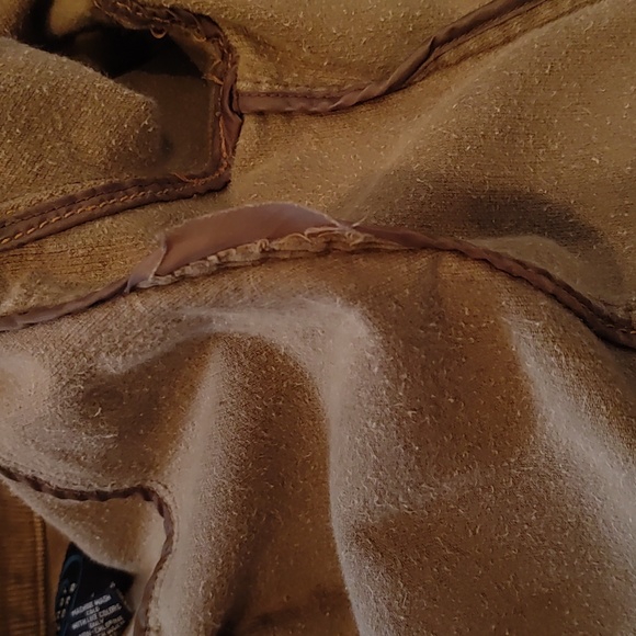 Y2K Corduroy Blazer tobacco Jacket sz Small - Picture 13 of 15